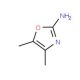 4,5-dimethyl-1,3-oxazol-2-amine (CAS 45529-92-8) - chemical structure image