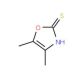 4,5-dimethyl-1,3-oxazole-2-thiol (CAS 6670-14-0) - chemical structure image