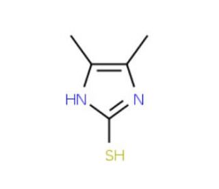 4,5-Dimethyl-1H-imidazole-2-thiol (CAS 1192-72-9) - chemical structure image