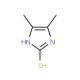 4,5-Dimethyl-1H-imidazole-2-thiol (CAS 1192-72-9) - chemical structure image