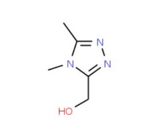 (4,5-dimethyl-4H-1,2,4-triazol-3-yl)methanol - chemical structure image