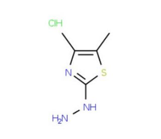 (4,5-Dimethyl-thiazol-2-yl)-hydrazine hydrochloride - chemical structure image