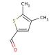 4,5-Dimethylthiophene-2-carboxaldehyde (CAS 5928-48-3) - chemical structure image