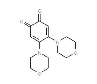4,5-dimorpholin-4-ylbenzo-1,2-quinone - chemical structure image