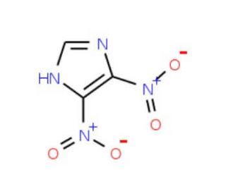 4,5-Dinitro-1H-imidazole (CAS 19183-14-3) - chemical structure image