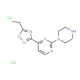 4-(5-Ethyl-1,2,4-oxadiazol-3-yl)-2-(piperazin-1-yl)pyrimidine dihydrochloride - chemical structure image