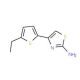 4-(5-Ethyl-thiophen-2-yl)-thiazol-2-ylamine - chemical structure image