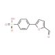4-(5-formyl-2-furyl)benzenesulfonic acid - chemical structure image