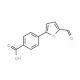4-(5-formyl-2-furyl)benzoic acid (CAS 39245-15-3) - chemical structure image