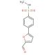 4-(5-formyl-2-furyl)-N-methylbenzenesulfonamide - chemical structure image