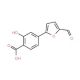 4-(5-Formyl-furan-2-yl)-2-hydroxy-benzoic acid (CAS 436088-45-8) - chemical structure image