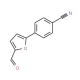 4-(5-Formyl-furan-2-yl)-benzonitrile - chemical structure image