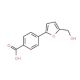 4-(5-Hydroxymethyl-furan-2-yl)-benzoic acid - chemical structure image