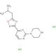 4-(5-Isobutyl-1,2,4-oxadiazol-3-yl)-2-piperazin-1-ylpyrimidine dihydrochloride - chemical structure image