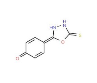 4-(5-Mercapto-1,3,4-oxadiazol-2-yl)phenol (CAS 69829-90-9) - chemical structure image