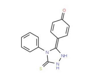 4-(5-Mercapto-4-phenyl-4H-[1,2,4]triazol-3-yl)-phenol - chemical structure image
