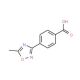 4-(5-Methyl-1,2,4-oxadiazol-3-yl)benzoic acid (CAS 95124-68-8) - chemical structure image