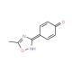 4-(5-methyl-1,2,4-oxadiazol-3-yl)phenol (CAS 49787-02-2) - chemical structure image