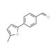 4-(5-Methyl-2-furyl)benzaldehyde (CAS 400748-10-9) - chemical structure image