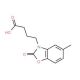 4-(5-Methyl-2-oxo-benzooxazol-3-yl)-butyric acid - chemical structure image