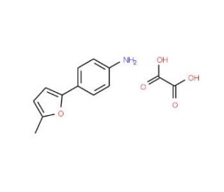 4-(5-Methyl-furan-2-yl)-phenylamineoxalate - chemical structure image
