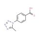 4-(5-Methyl-tetrazol-1-yl)-benzoic acid - chemical structure image