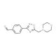 4-[5-(Morpholin-4-ylmethyl)-1,2,4-oxadiazol-3-yl]-benzaldehyde - chemical structure image