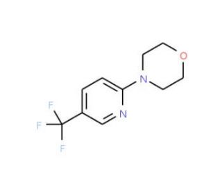 4-(5-Trifluoromethyl)-2-pyridinyl morpholine - chemical structure image