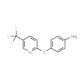 4-{[5-(Trifluoromethyl)-2-pyridinyl]oxy}aniline (CAS 71422-81-6) - chemical structure image