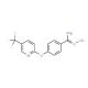 4-(5-Trifluoromethyl-2-pyridyloxy)benzamidoxime (CAS 263161-34-8) - chemical structure image