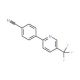 4-[5-(Trifluoromethyl)pyridin-2-yl]benzonitrile (CAS 892501-99-4) - chemical structure image