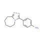 4-(6,7,8,9-Tetrahydro-5H-[1,2,4]triazolo[4,3-a]azepin-3-yl)-phenylamine (CAS 109220-81-7) - chemical structure image