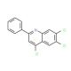 4,6,7-Trichloro-2-phenylquinoline (CAS 1189105-90-5) - chemical structure image