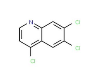 4,6,7-Trichloroquinoline (CAS 855763-18-7) - chemical structure image