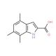 4,6,7-trimethyl-1H-indole-2-carboxylic acid - chemical structure image