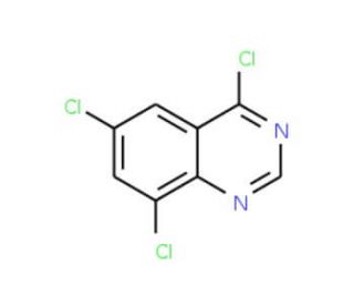 4,6,8-trichloroquinazoline (CAS 19815-21-5) - chemical structure image