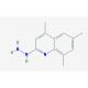 (4,6,8-Trimethyl-quinolin-2-yl)-hydrazine - chemical structure image