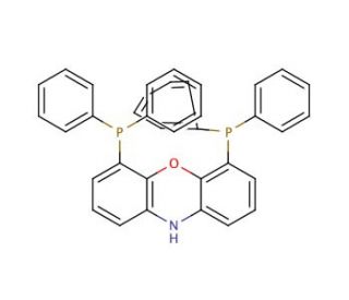 4,6-Bis(diphenylphosphino)phenoxazine (CAS 261733-18-0) - chemical structure image