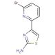 4-(6-Bromo-2-pyridinyl)-1,3-thiazol-2-amine - chemical structure image