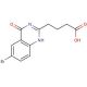 4-(6-bromo-4-oxo-3,4-dihydroquinazolin-2-yl)butanoic acid - chemical structure image