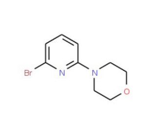 4-(6-Bromopyridin-2-yl)morpholine (CAS 332134-60-8) - chemical structure image