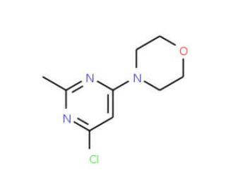 4-(6-Chloro-2-methyl-4-pyrimidinyl)morpholine (CAS 22177-99-7) - chemical structure image