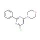 4-(6-Chloro-2-phenyl-4-pyrimidinyl)morpholine - chemical structure image