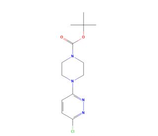4-(6-Chloro-pyridazin-3-yl)-piperazine-1-carboxylic acid tert-butyl ester (CAS 492431-11-5) - chemical structure image