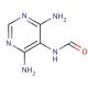 4,6-Diamino-5-(formylamino)pyrimidine (CAS 5122-36-1) - chemical structure image