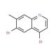 4,6-Dibromo-7-methylquinoline (CAS 1189105-55-2) - chemical structure image