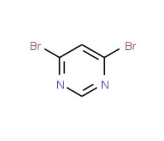 4,6-Dibromopyrimidine (CAS 36847-10-6) - chemical structure image