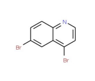 4,6-Dibromoquinoline (CAS 927801-13-6) - chemical structure image