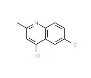 4,6-Dichloro-2-methyl-quinoline (CAS 53342-53-3) - chemical structure image