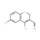 4,6-Dichloro-2H-thiochromene-3-carbaldehyde (CAS 54949-15-4) - chemical structure image